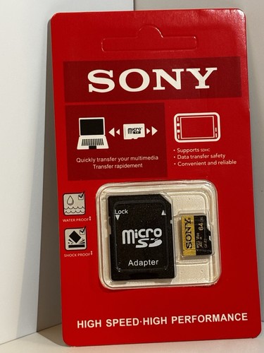 Scheda micro sony 64gb - scheda,