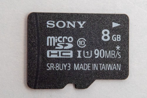 Sony buy3 microsd 8 gb - sony, hc