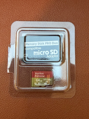 Scheda micro 64gb psp - 64gb,